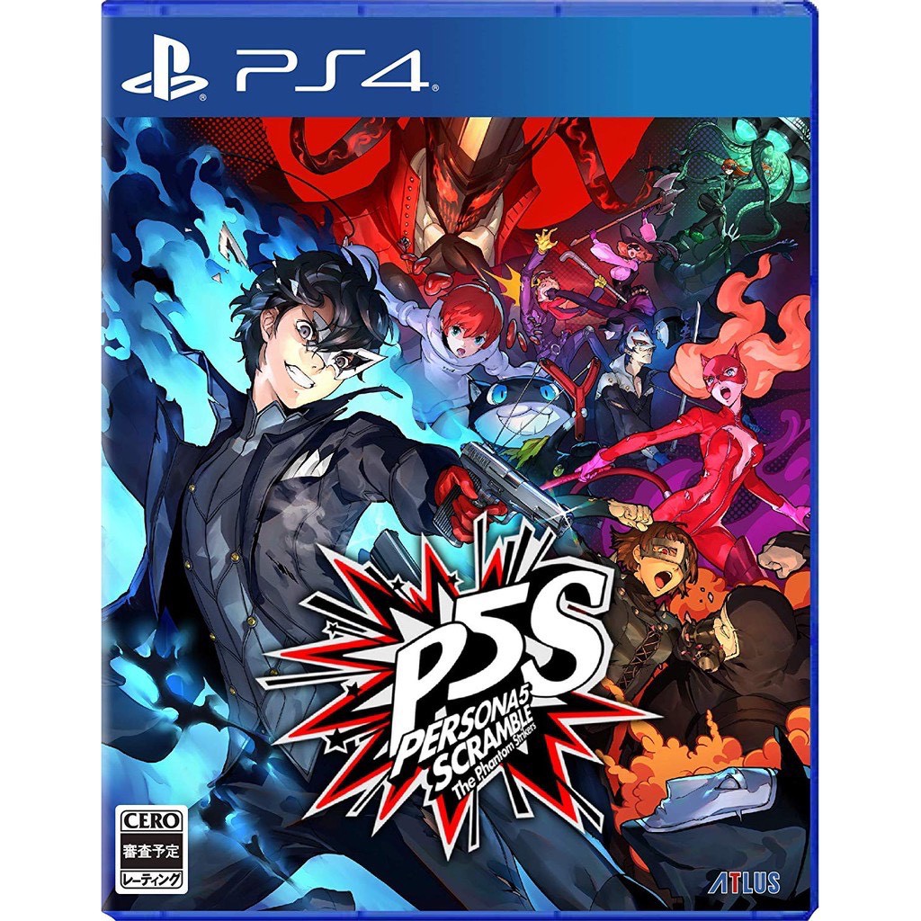 已售完 獨享家 Ps4 女神異聞錄5 亂戰 魅影攻手中文 一般 限定版 Persona 5 Scramble 蝦皮購物