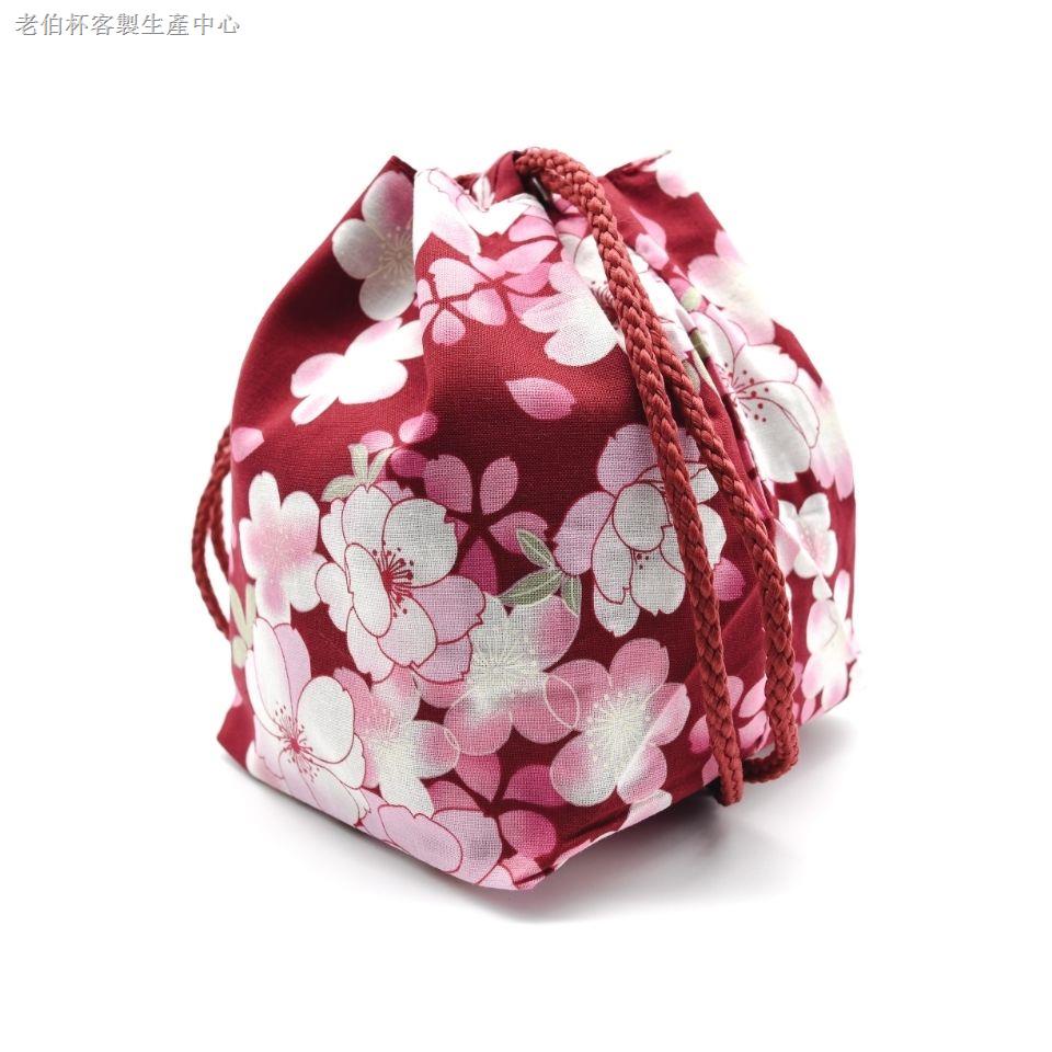 ◐♝✖和服手袋 日本和風小包 手拎包布藝櫻花包 零錢雜物包