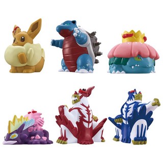 【LUNI 玩具雜貨】BANDAI 精靈寶可夢極巨化 POKEMON KIDS第二彈 整套六款入