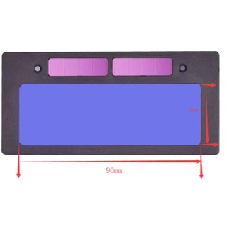 輕便型EF9030,250f,110s焊接變色鏡片(太陽能充電,可更換電池), 點焊,變黑玻璃護片,傳統焊接鏡片大小