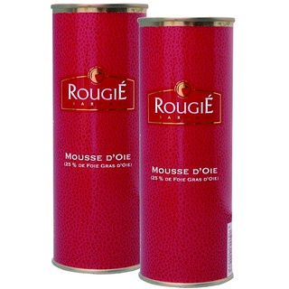 ROUGIE 路其 鵝肝醬 鵝肝醬慕斯 25% 320g 鵝肝 鵝肝罐頭 圓柱罐裝