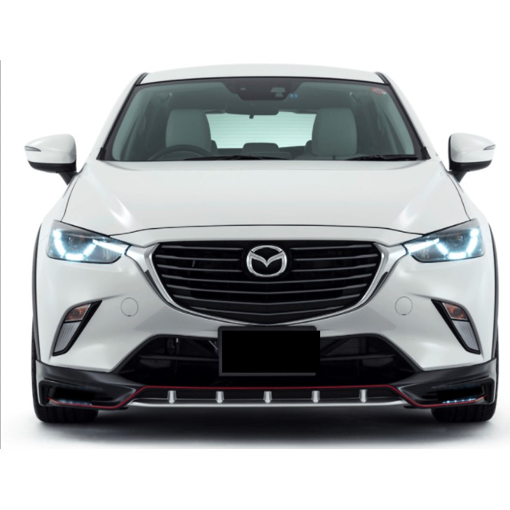 MAZDA CX3  D款  前下巴 側裙 後下巴   全車套件