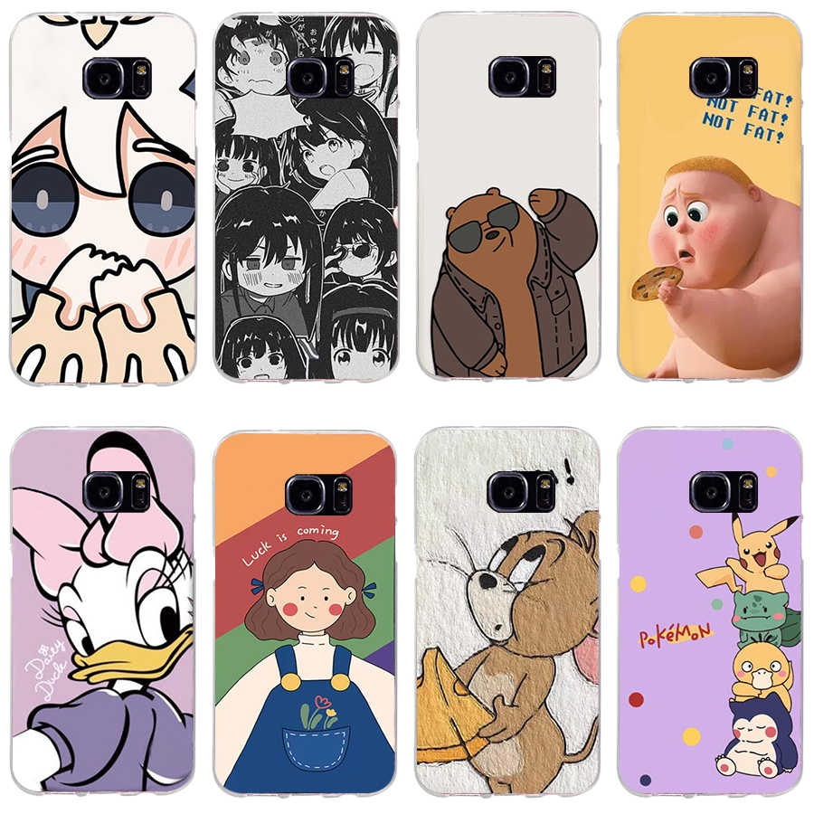SAMSUNG 三星 Galaxy s4 s5 s7 s7 edge Case TPU 軟矽膠保護殼手機殼保護套