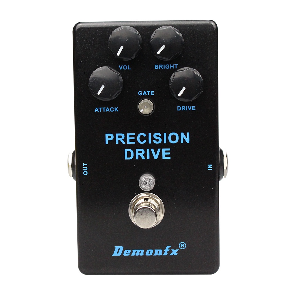 Demonfx Precision Drive Overdrive &amp; Gate 踏板吉他效果踏板過載和失真