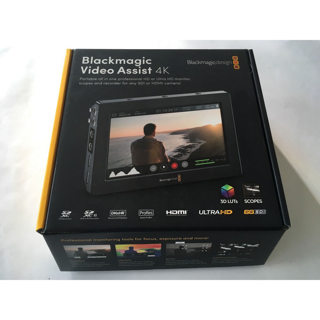 4K Blackmagic Video Assist 導演監視器