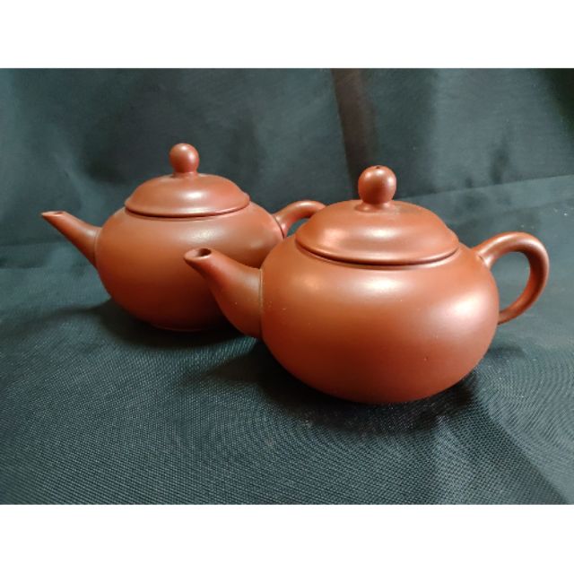 桃子-全新標準紅土茶壺臺灣鶯歌工作室半手工製作/傳統老人茶功夫茶泡茶茶具