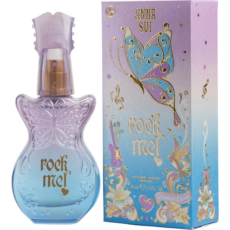 Anna Sui Rock Me Summer Of Love 安娜蘇搖滾甜心女性香水50ml 蝦皮購物