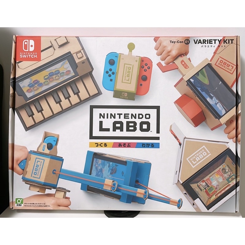 Switch LABO Toy-con01 variety kit 任天堂 NINTENDO 遊戲套組 NS 玩具實驗室