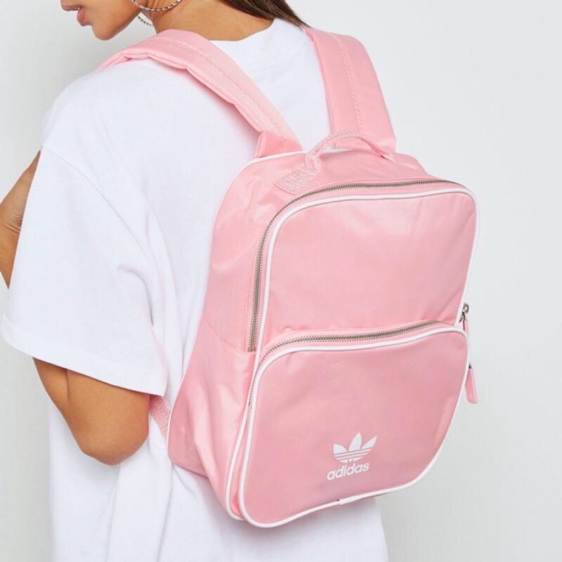 EJ- 零碼出清Adidas backpack bag 愛迪達包後背包乾燥玫瑰粉許路兒粉cw0621 | 蝦皮購物