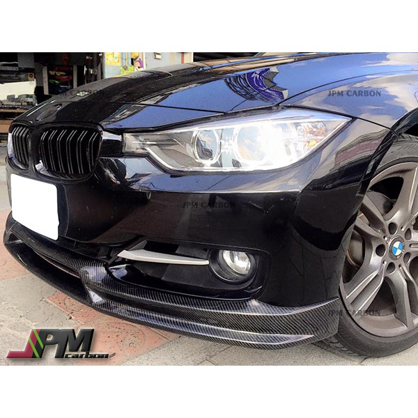 BMW F30 F31 316i 318i 320d 328i 標準原廠保桿 碳纖維 3D款 前下巴 (國際外銷商品)