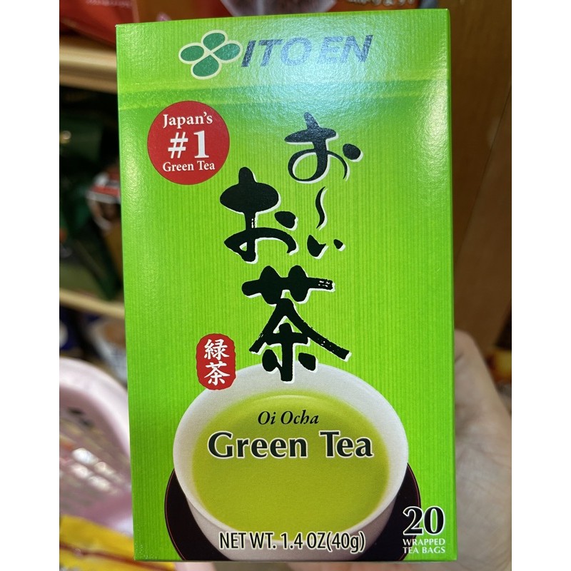 日本 ITOEN 伊藤園 綠茶茶包 40g 20包入
