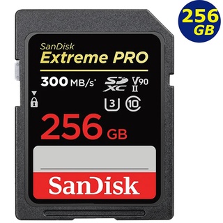 SanDisk Extreme Pro 256GB 256G SDXC 300MB/s SD V90 8K 相機記憶卡