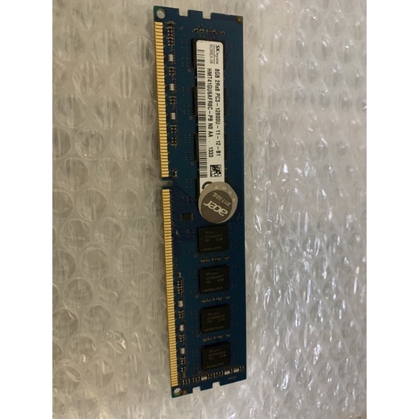 可自取。快速寄出。sk hynix海力士記憶體ram-DDR3-1600-8g桌上型電腦使用