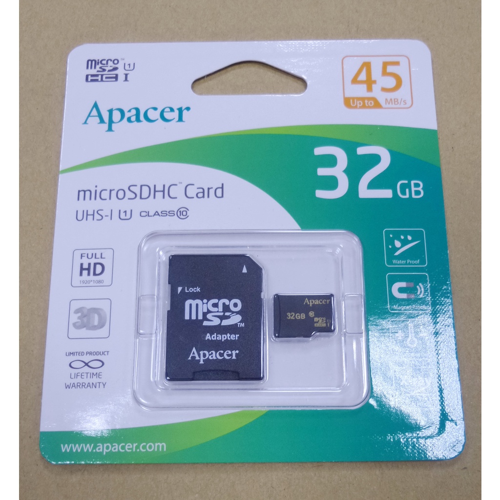 盒裝新品 / 宇瞻 Micro SDHC 32GB UHS-I C10 記憶卡