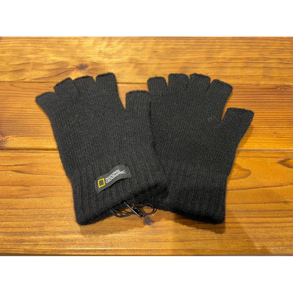 National Geographic 中性 FINGER KNIT GLOVE 保暖手套 N214AGL040099