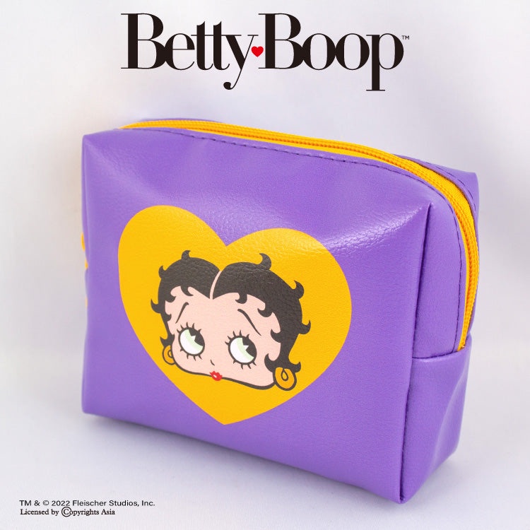 Betty Boop 貝蒂娃娃皮質收納包