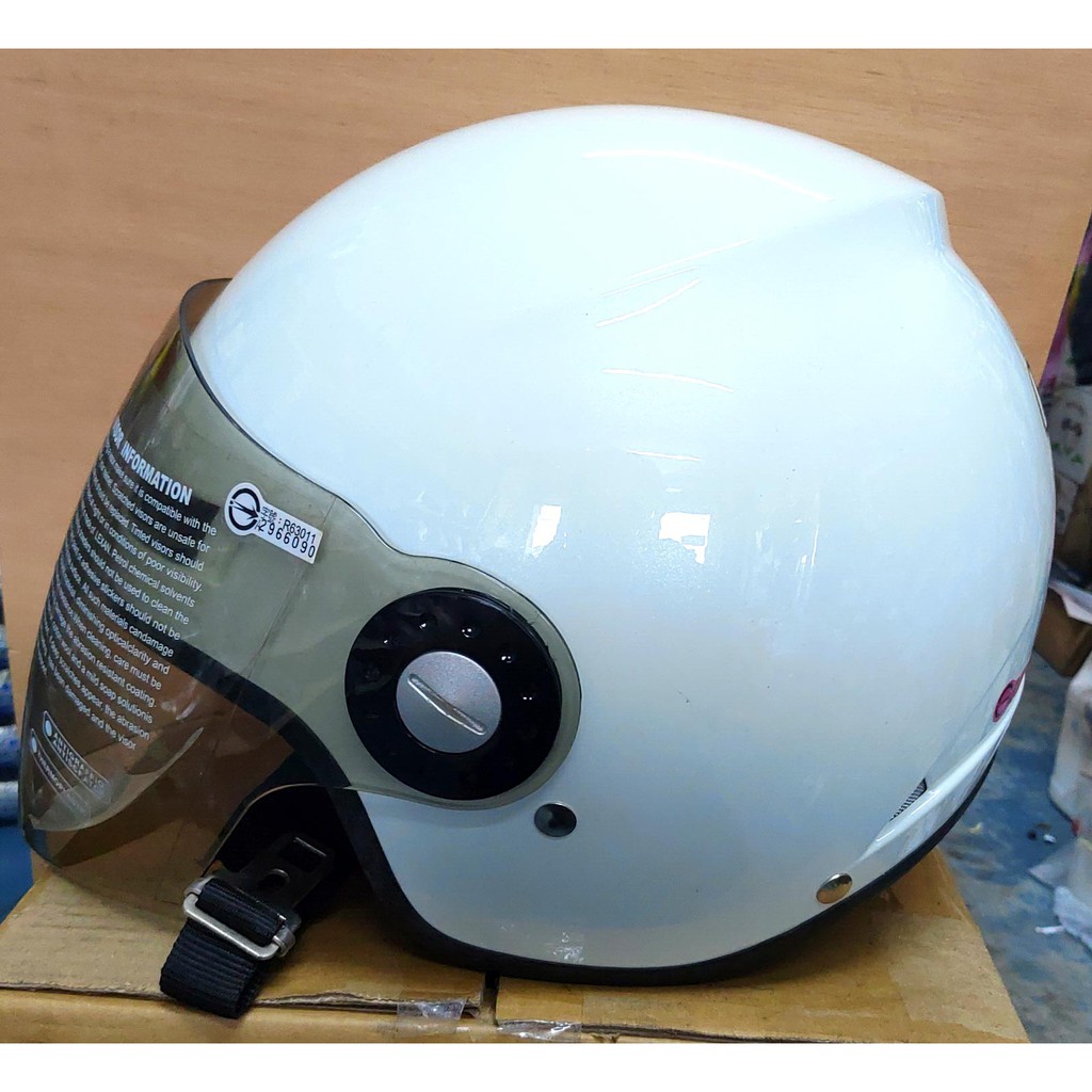 GP5 321 素色 素白 半罩 安全帽 L