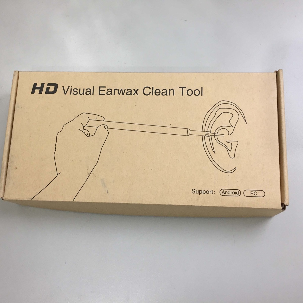 &lt;8成新&gt;鋁合金HD鏡頭式挖耳棒 掏耳洞工具HD visual ear wax clean tool [遇緣二手小舖]