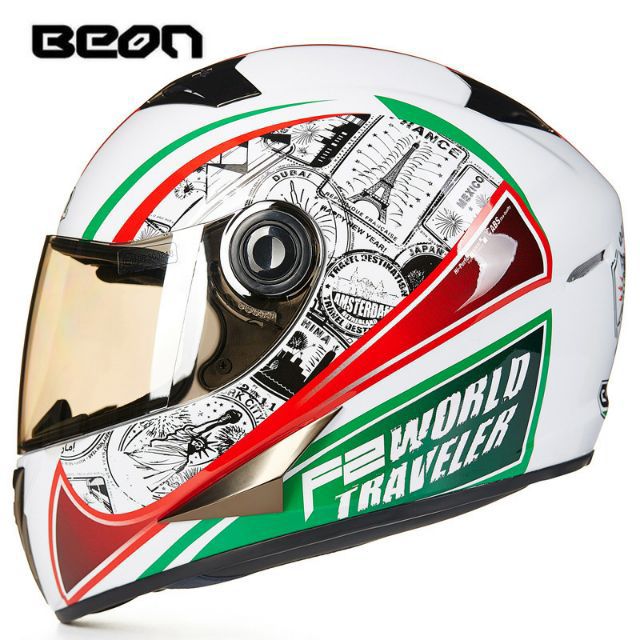 荷蘭品牌beon 全罩式安全帽賽車安全帽全罩式頭盔 蝦皮購物