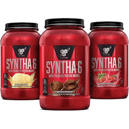 BSN Syntha-6頂級綜合低脂乳清蛋白2.91磅草莓 巧克力   香草口味