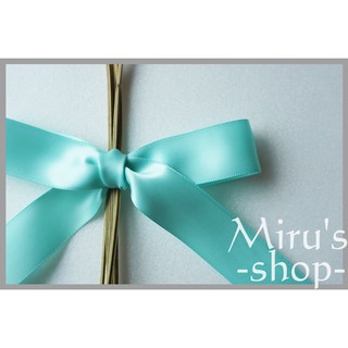 22mm 38mm雙面緞帶 藍色系 蒂芬尼藍 Tiffany藍 緞帶 禮物 花束緞帶 鮮花包裝 烘培包裝 手工材料