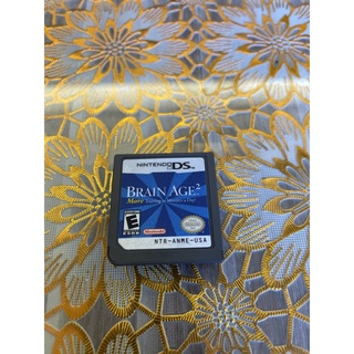 正版 二手 NDS NDSL Brain age 2 遊戲卡帶 卡夾