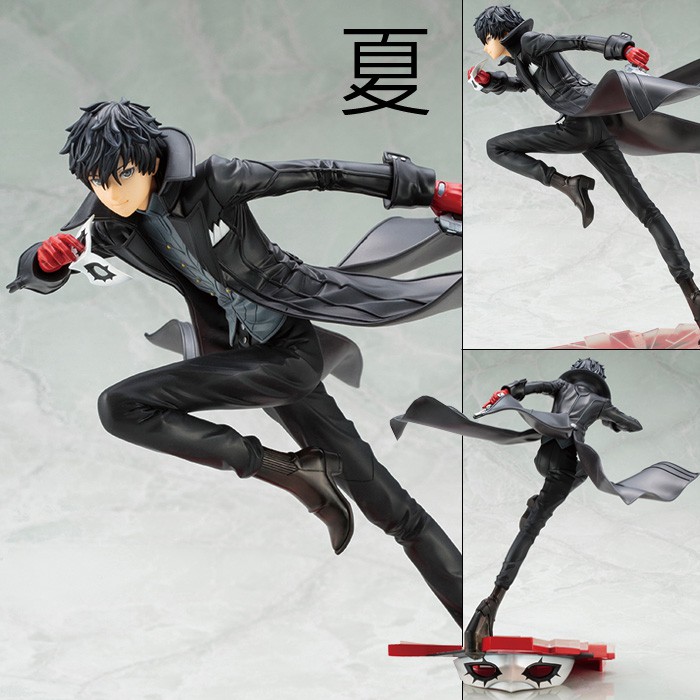 夏本舖 日版壽屋artfx 女神異聞錄p5 主人公joker 怪盗面具假面真女神轉生紳士武器雨宮蓮 蝦皮購物