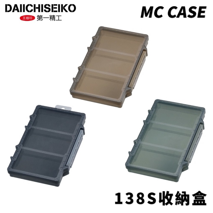【獵漁人】DAIICHISEIKO 第一精工 MC CASE 138S 鉛頭鉤專用收納盒 Jig Head
