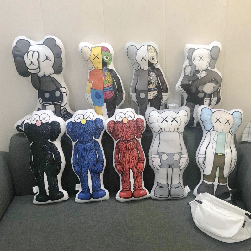 芝麻街 kaws 潮牌 公仔 抱忱 43cm