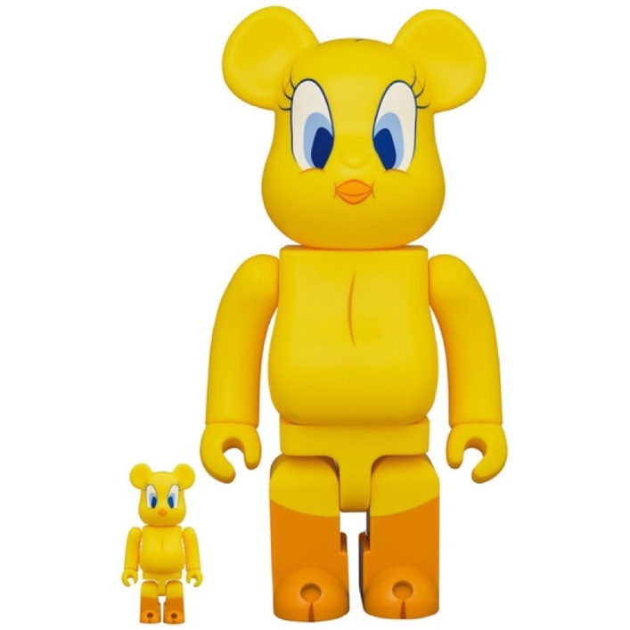 ［正品保證］Be@rbrick Tweety 崔弟鳥 100% + 400% 全新 現貨