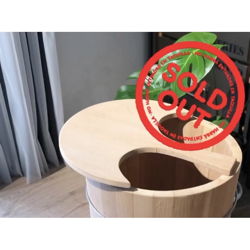 「Sold Out已售完」100%香檜木全手工製作足浴桶(台灣製)