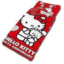 Hello Kitty 凱蒂貓 40th 周年紀念版 兒童睡袋 台灣精品 MIT