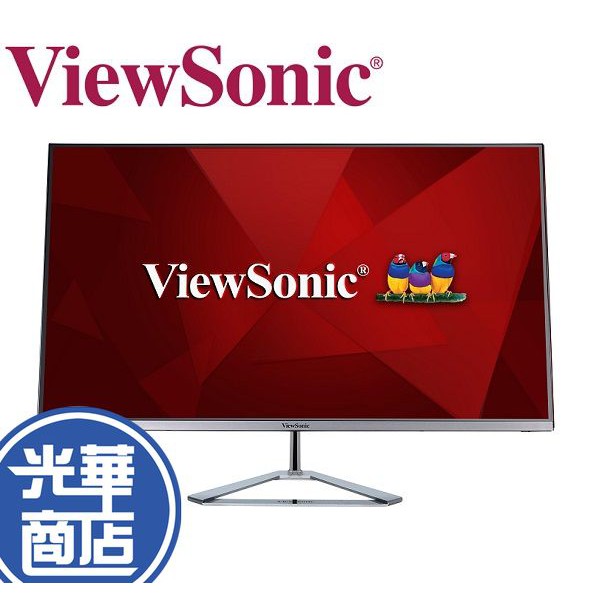 【免運直送】Viewsonic 優派 VX3276-2K-MHD-2 IPS 無邊框 雙喇叭 32吋 螢幕 顯示器