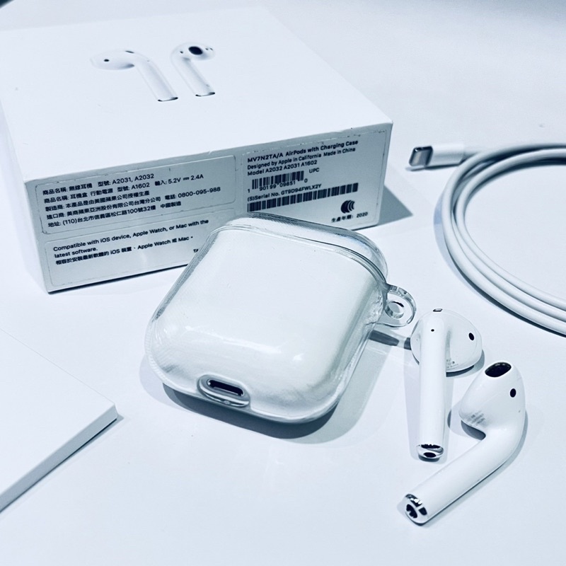 Airpods 第2代 非無線充電款 搭配充電盒 2019 二手