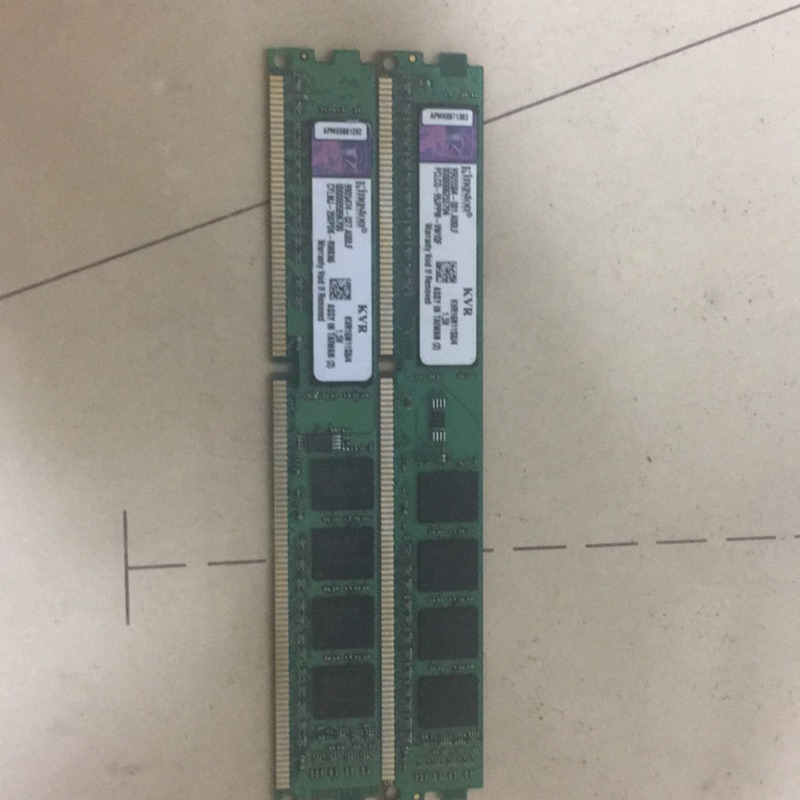 金士頓 DDR3 1600 4G 單面 記憶體