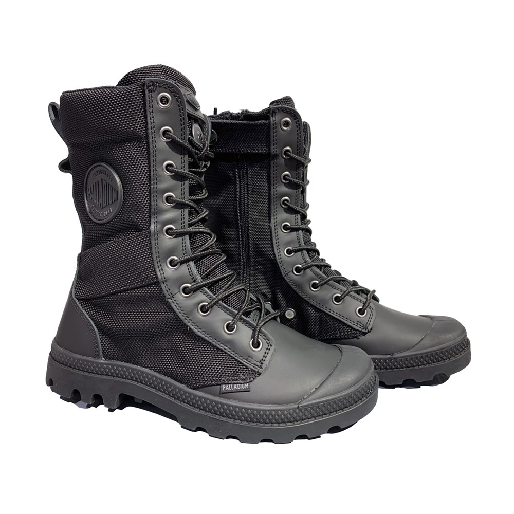 PALLADIUM PAMPA TACTICAL 黑色 男女款 尼龍 防潑水 輕量 軍靴 72604033#