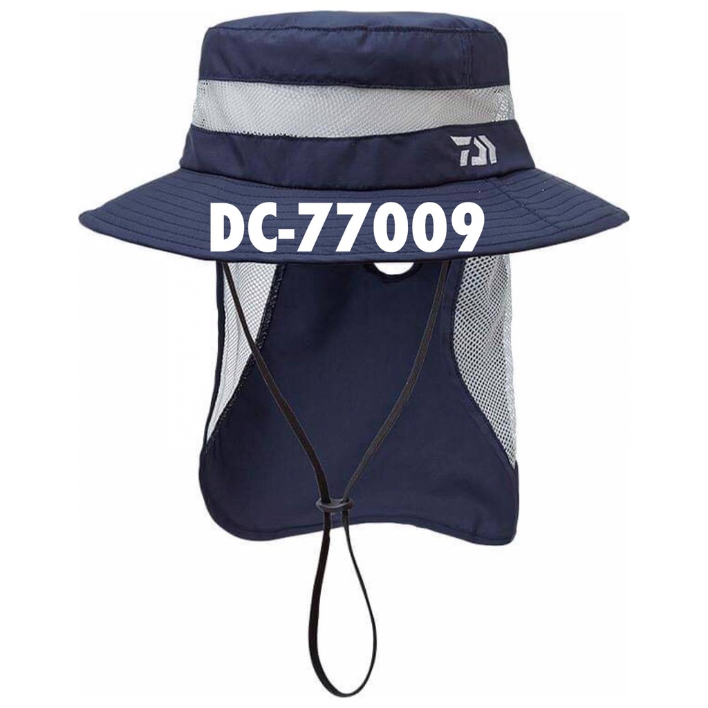 海天龍釣具~2019年【DAIWA】【DC-77009】 遮陽透氣漁夫帽