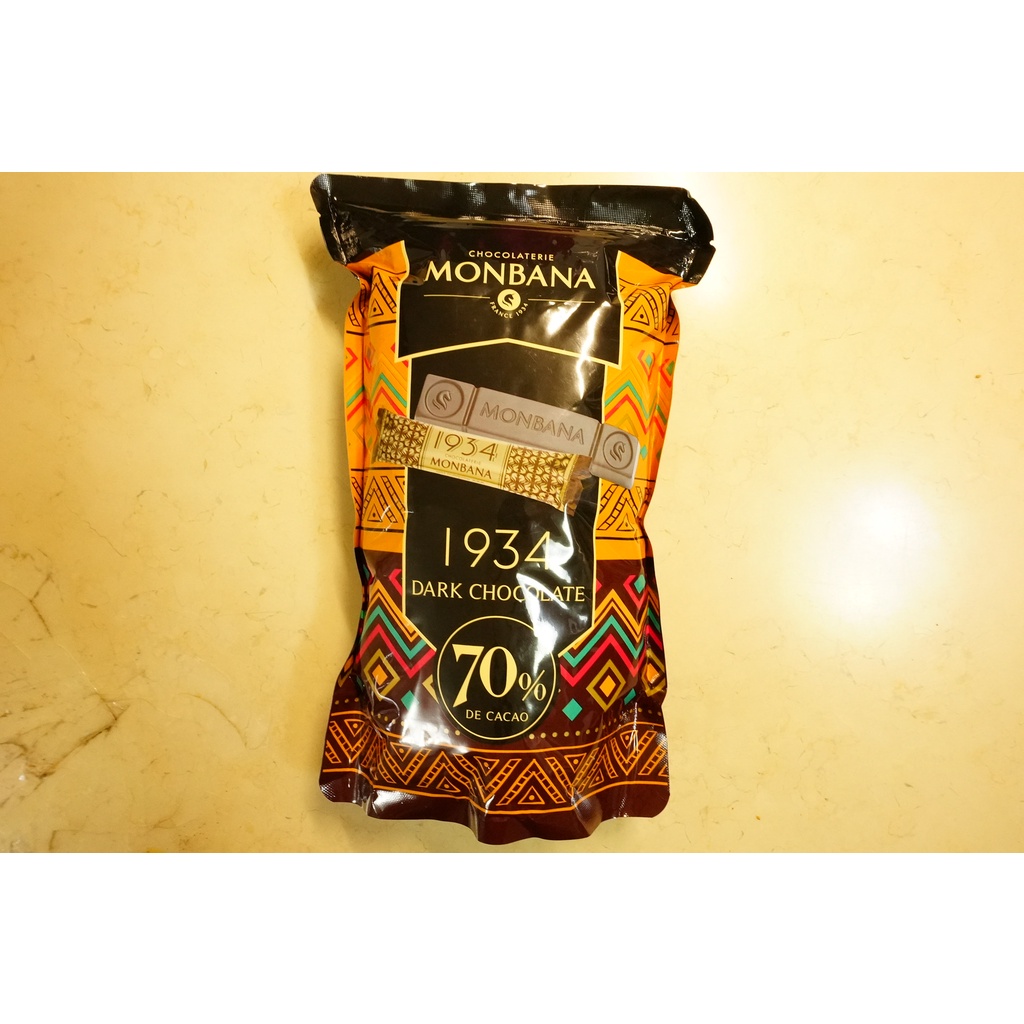 【亞菈小鋪】Monbana 1934 70%迦納黑巧克力條 640公克  好市多 COSTCO【速】