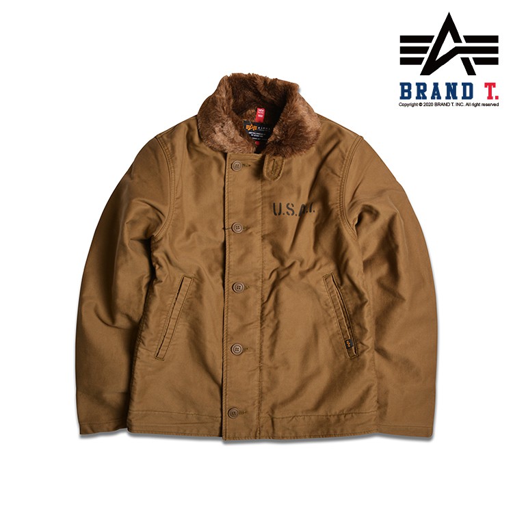 n1 deck jacket alpha industries