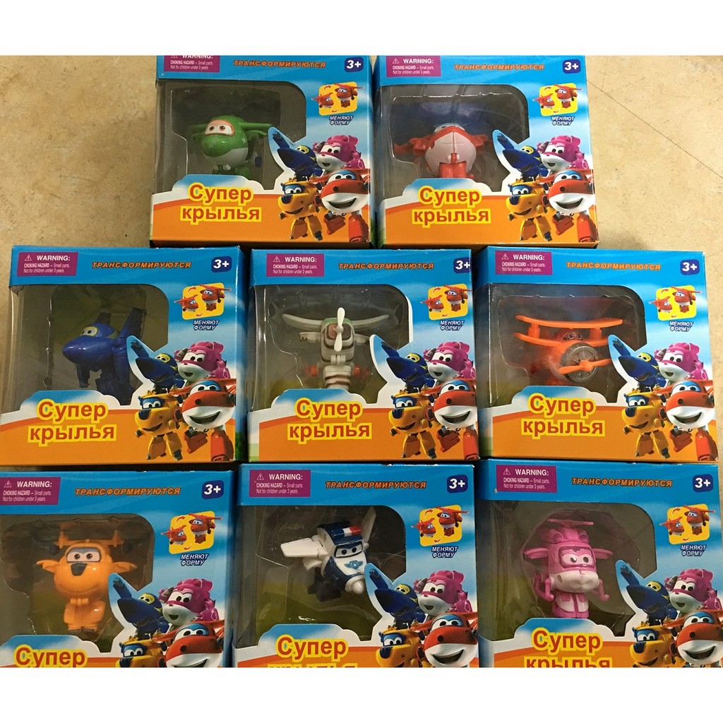 小猴子玩具鋪~全新港版209超級飛俠SUPER WINGS 迷你版變形(一套8款)特價:599元/套