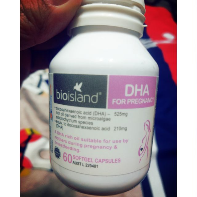 Bio island 孕婦DHA 海藻油 澳洲 60顆