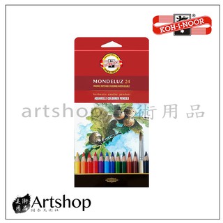 【Artshop美術用品】捷克 KOH-I-NOOR 專家級水性色鉛筆 24色 紙盒 #3718024