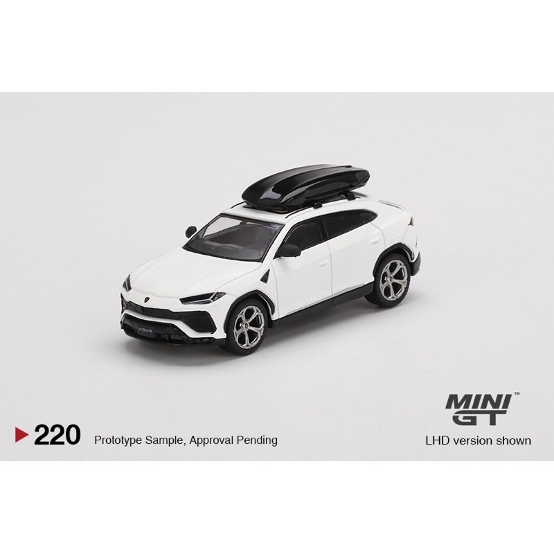 &lt;阿爾法&gt;MINI GT No.220 Lamborghini Urus Bianco Monocerus Matt