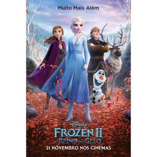 冰雪奇緣2 - Frozen II 電影海報 A3護膜海報