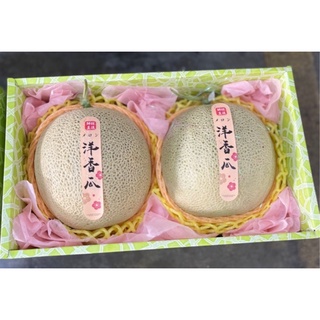 台灣『棉花糖哈密瓜』🍈超香甜💕精緻水果禮盒2入