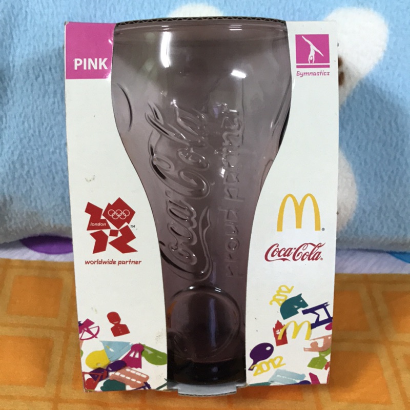 櫻桃紅可口可樂玻璃杯2012年