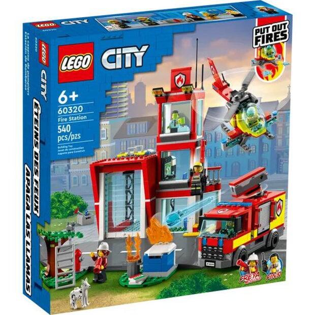 【樂GO】樂高 LEGO 60320 消防局 消防車 直升機 城市系列 積木 盒組 玩具 禮物 樂高正版 全新未拆