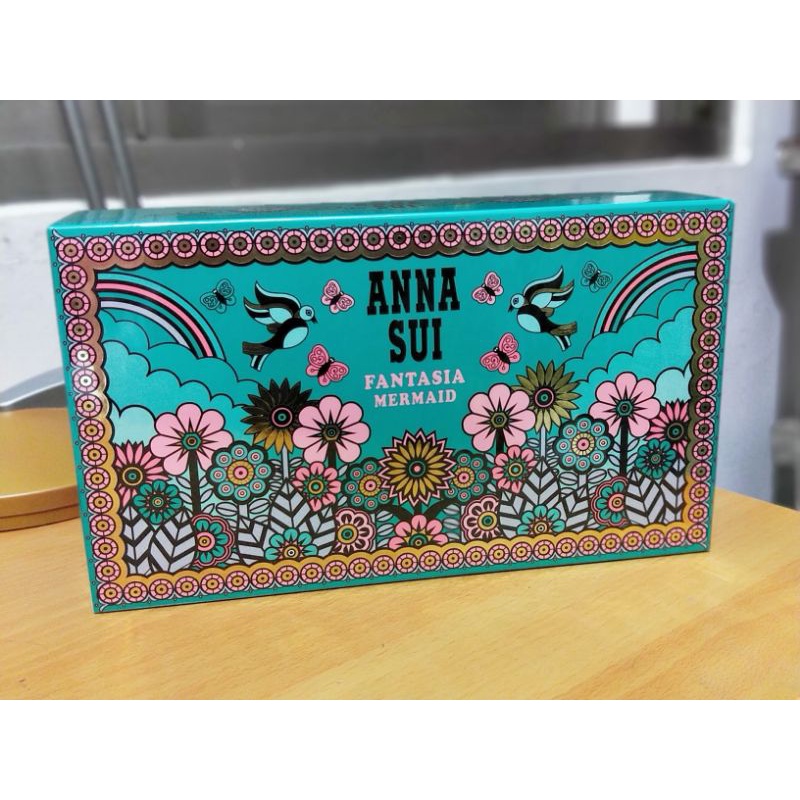 Anna sui 童話美人魚淡香水禮盒（淡香水30ml +化妝包）