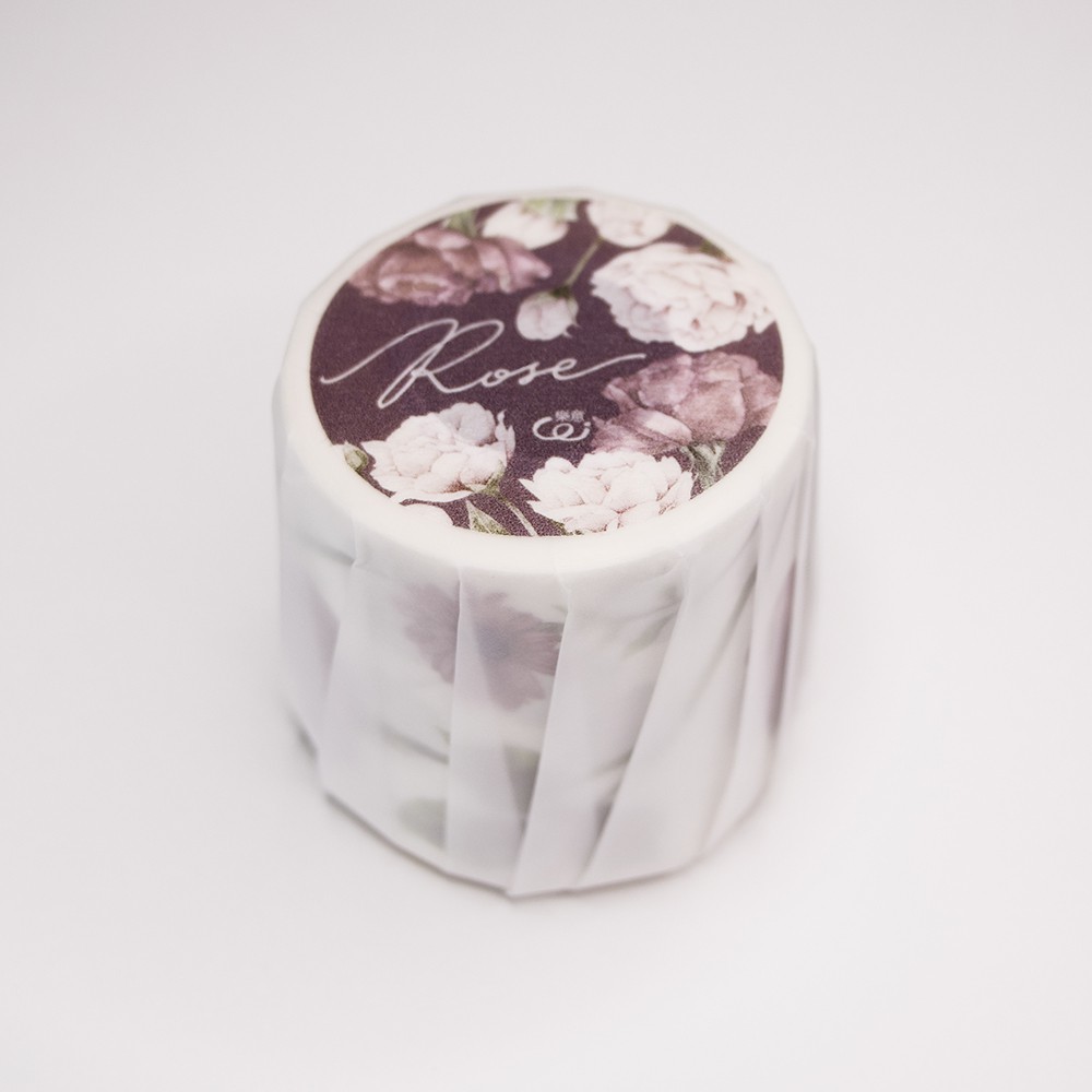 樂意loi 5cm紙膠帶 薔薇rose 自帶離型紙 蝦皮購物