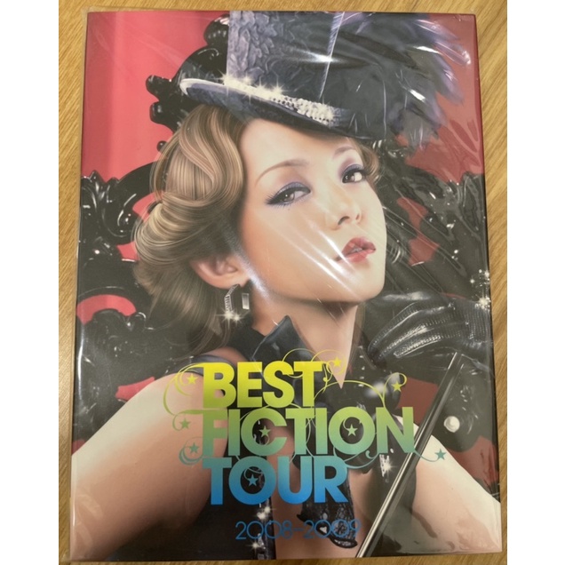 日版限量DVD+日版海報2款 安室奈美惠 2008-2009 Best Fiction Tour DVD收錄台灣場實錄